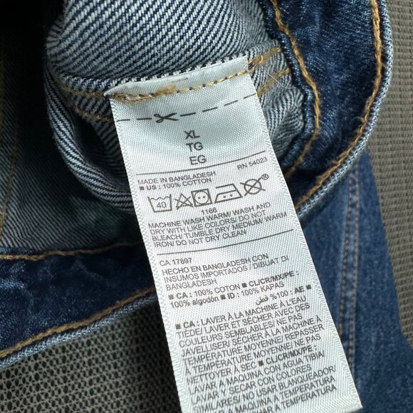 Old Navy Womens Denim Jacket XL - Picture 7 of 8